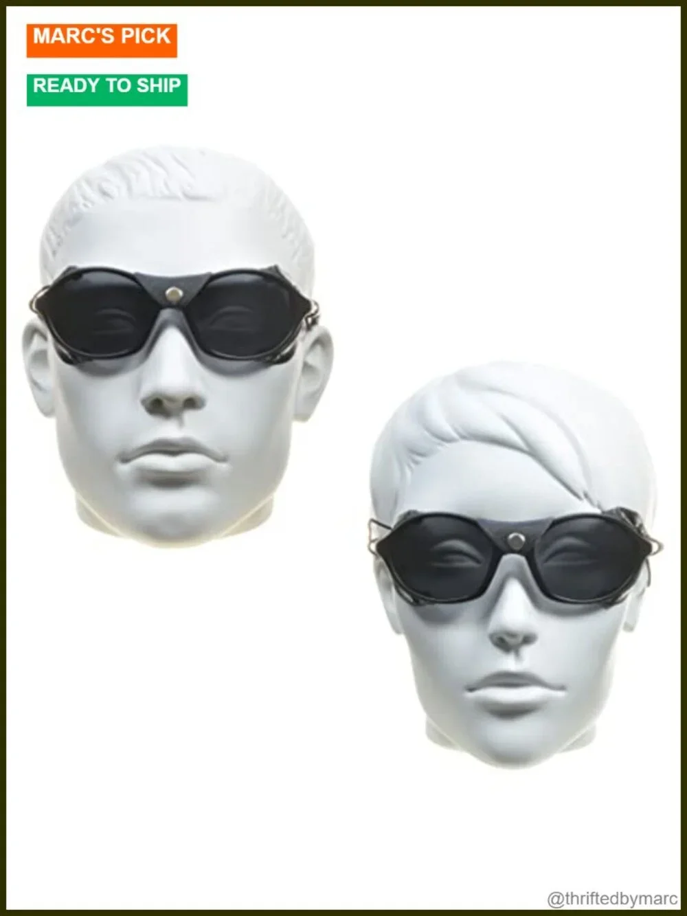 Polarized Aviator Sunglasses with Leatherette Side Shields for Motorcycle Hiking